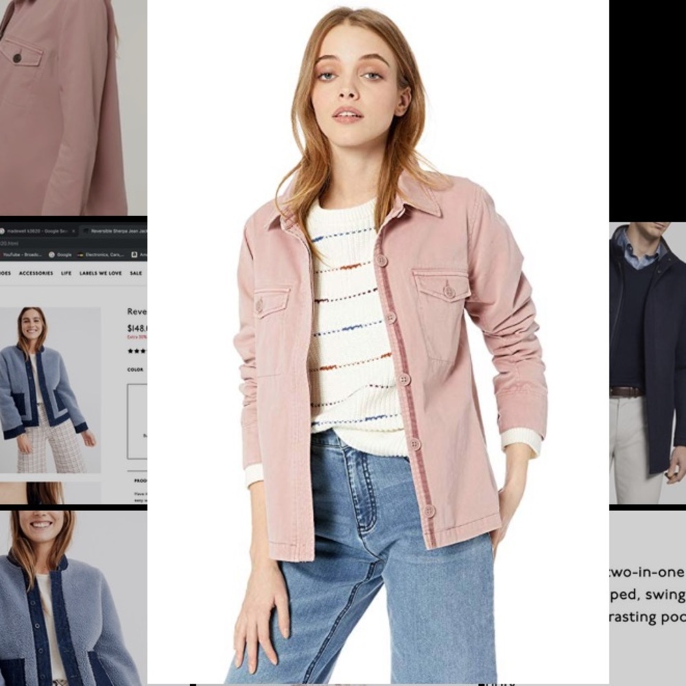 O’Neill Women’s Ripley Cotton Twill Pink Jacket